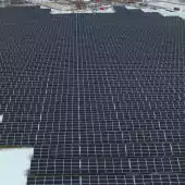 Solar Panels in snow - Beals Rd NY