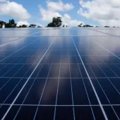 tech - extreme close up of solar panels colombia