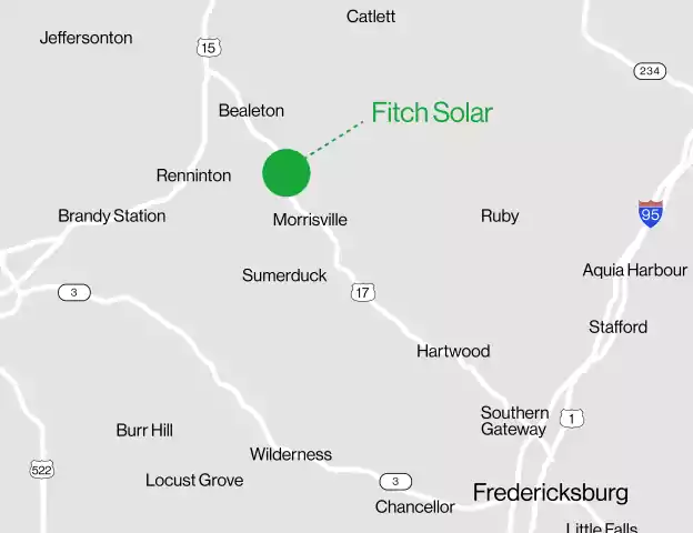 Fitch solar map