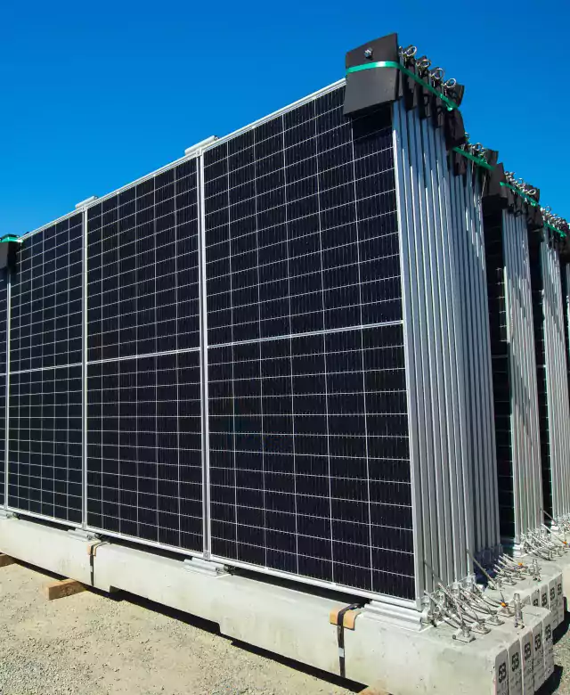 tech - stack of solar panels