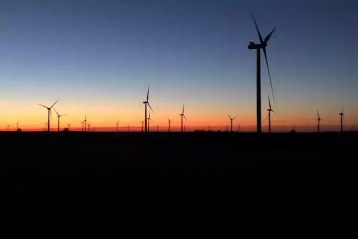 Ellenburg Wind Sunset