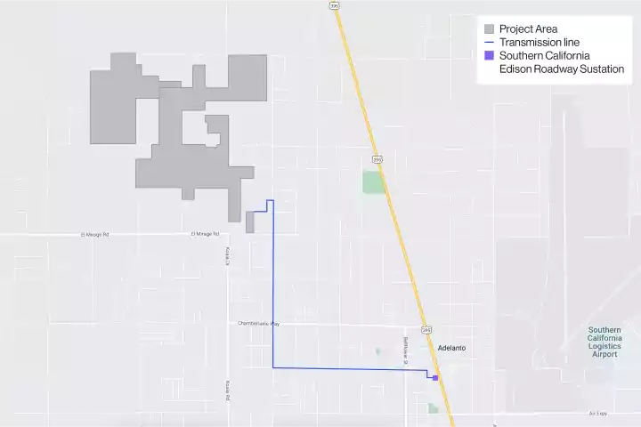 Baldy Mesa map