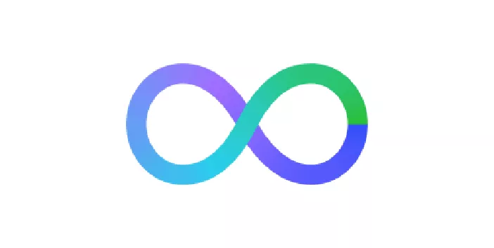 AES Icon for Customer Centricity: infinity symbol composed of AES colors