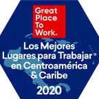 Great place to work award central america and caribe 2020