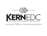 Logo of Kern Economic Development Corporation with stylized initials 'KERNEDC'. Text reads: 'Kern County, California: Where Business is Boundless'.
